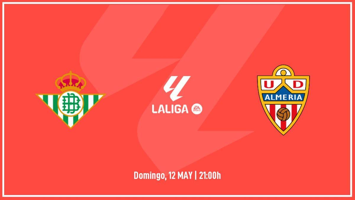 Jornada 35 de LaLiga: previa del encuentro Real Betis - Almería