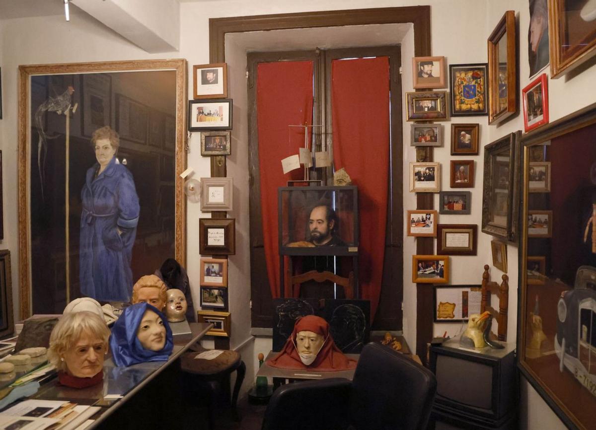 Una estancia de su casa museo