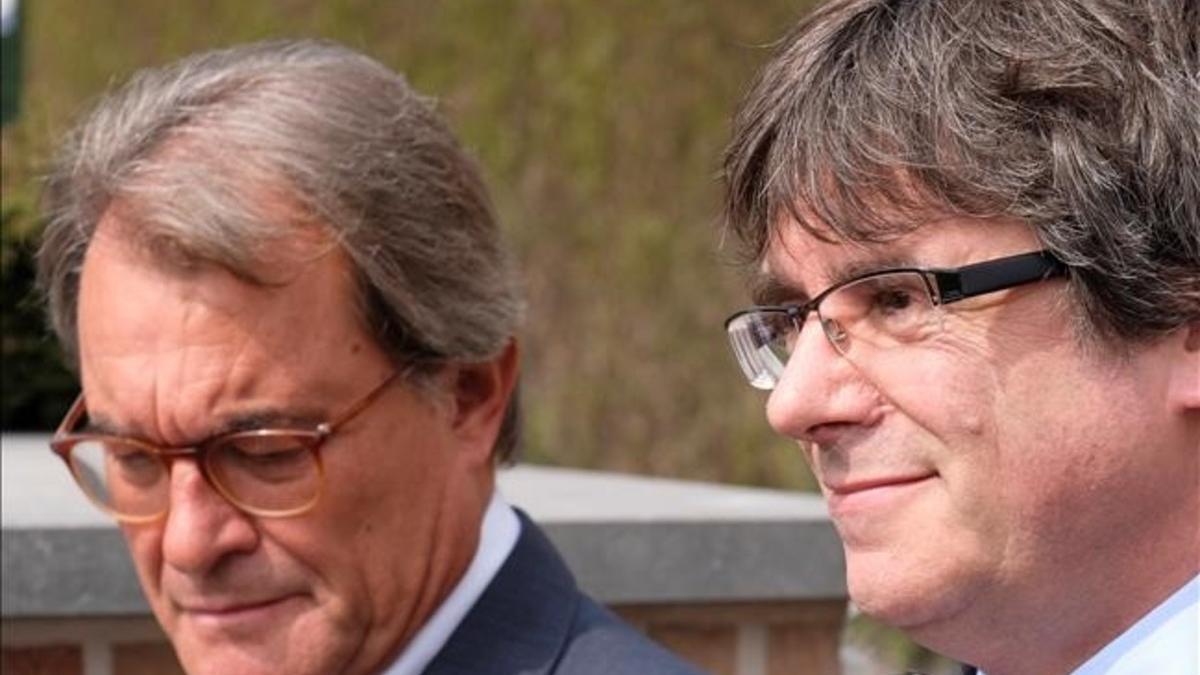 Artur Mas y Carles Puigdemont