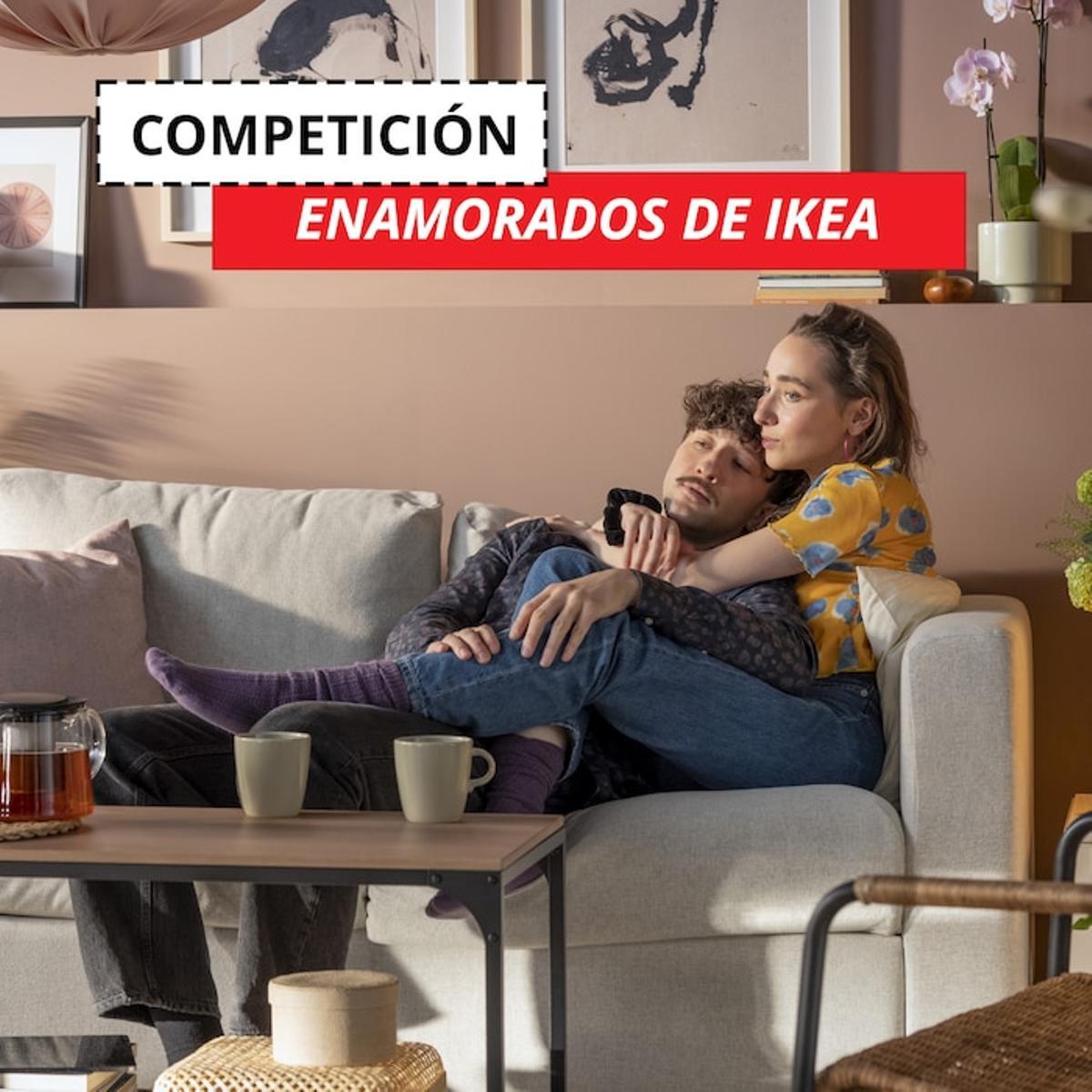 Cartel promocional de la competición &quot;Enamorados de Ikea&quot;