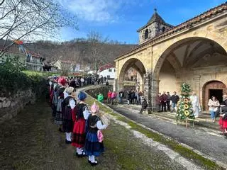 Fiestas de San Antón en Inguanzo (Cabrales)