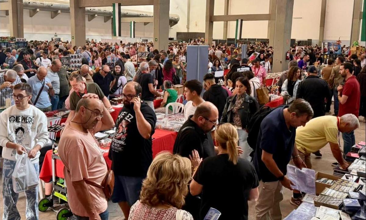 Feria del coleccionismo, en la pasada edición.