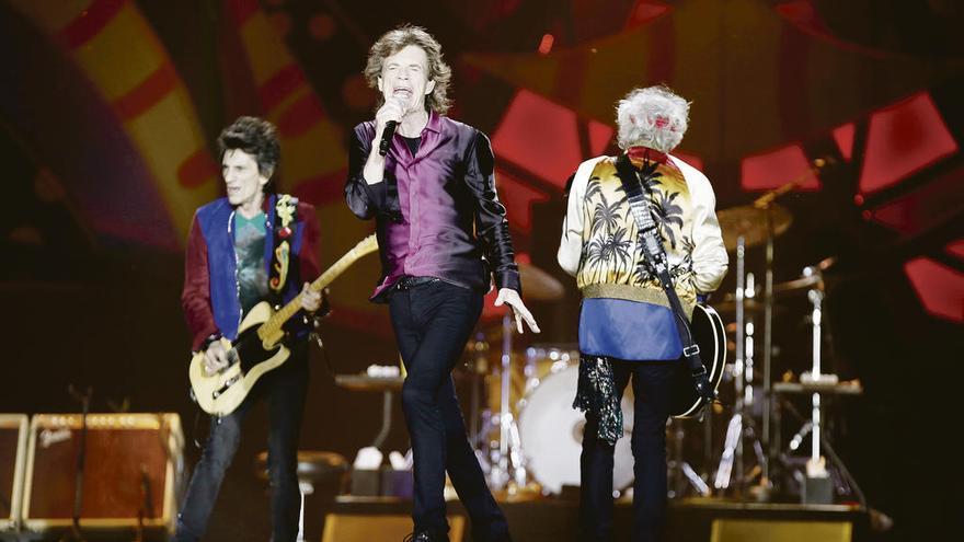 Rolling Stones, durante un concierto.