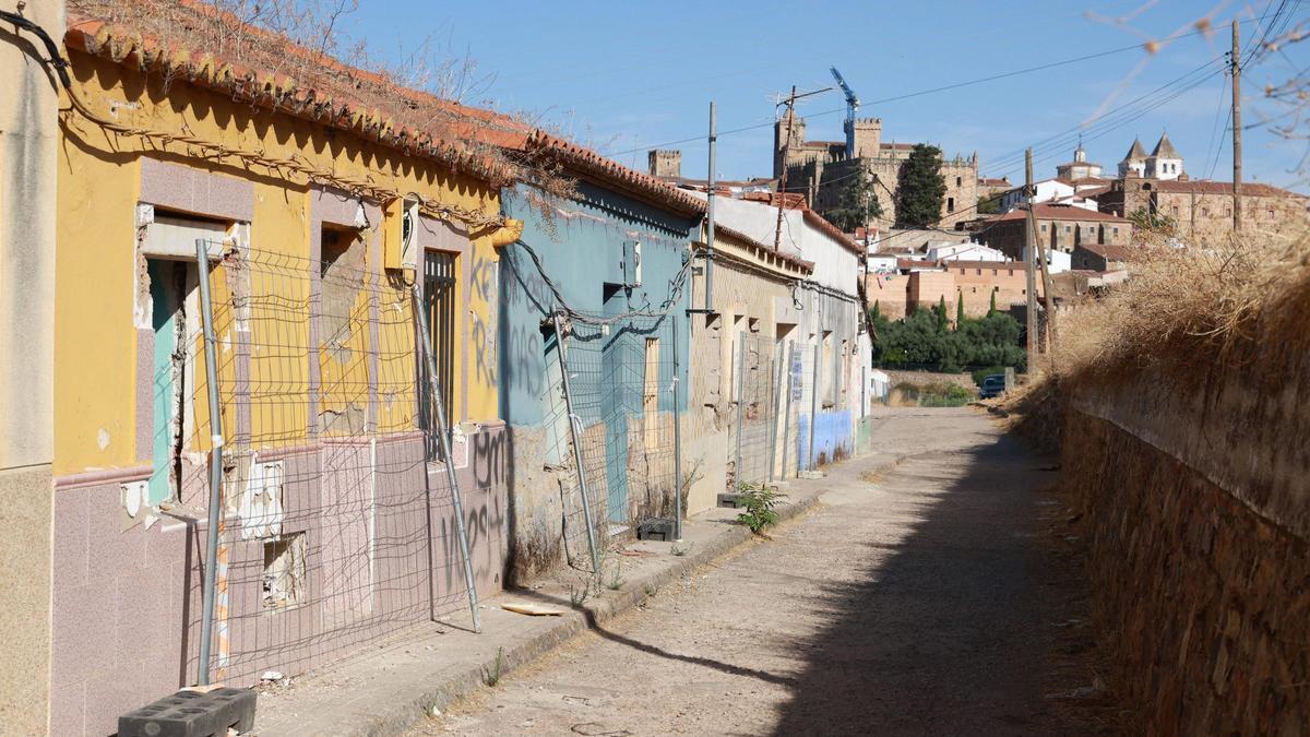 Alto de Fuente Fría en Cáceres.