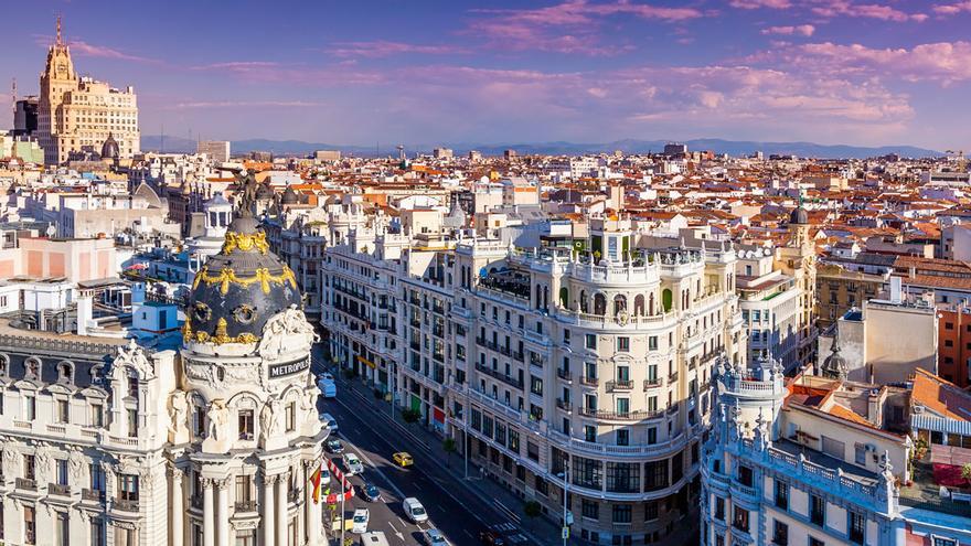 Vista de Madrid, on és vigent un pla renove de calderes.