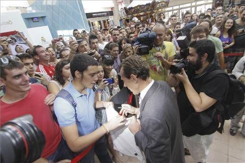 Emilio Butragueño visita Cáceres