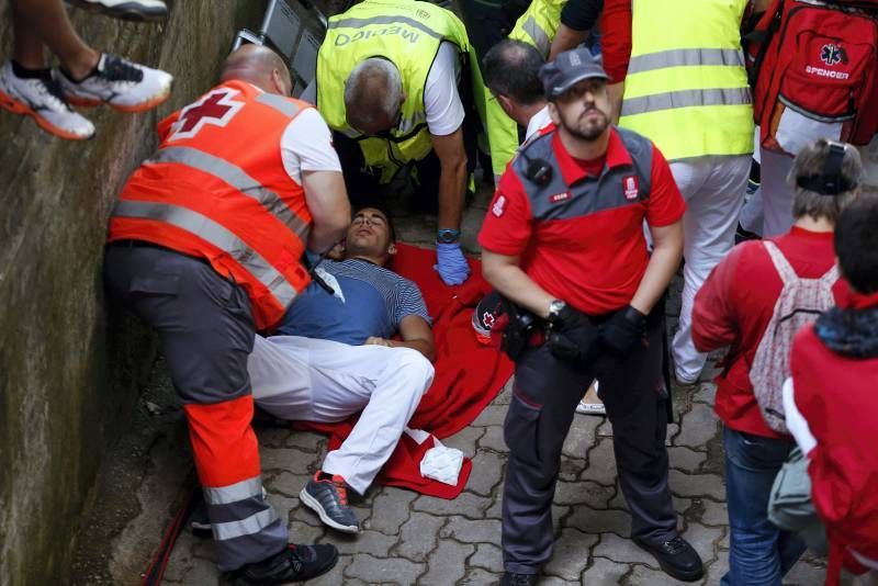 Último encierro de las Fiestas de San Fermín 2015