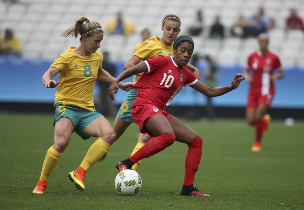 Los Juegos Olímpicos de Río 2016 han comenzado con el partido del torneo femenino de fútbol Suecia-Sudáfrica, saldado con triunfo nórdico. También se ha jugado el Canadá-Australia.