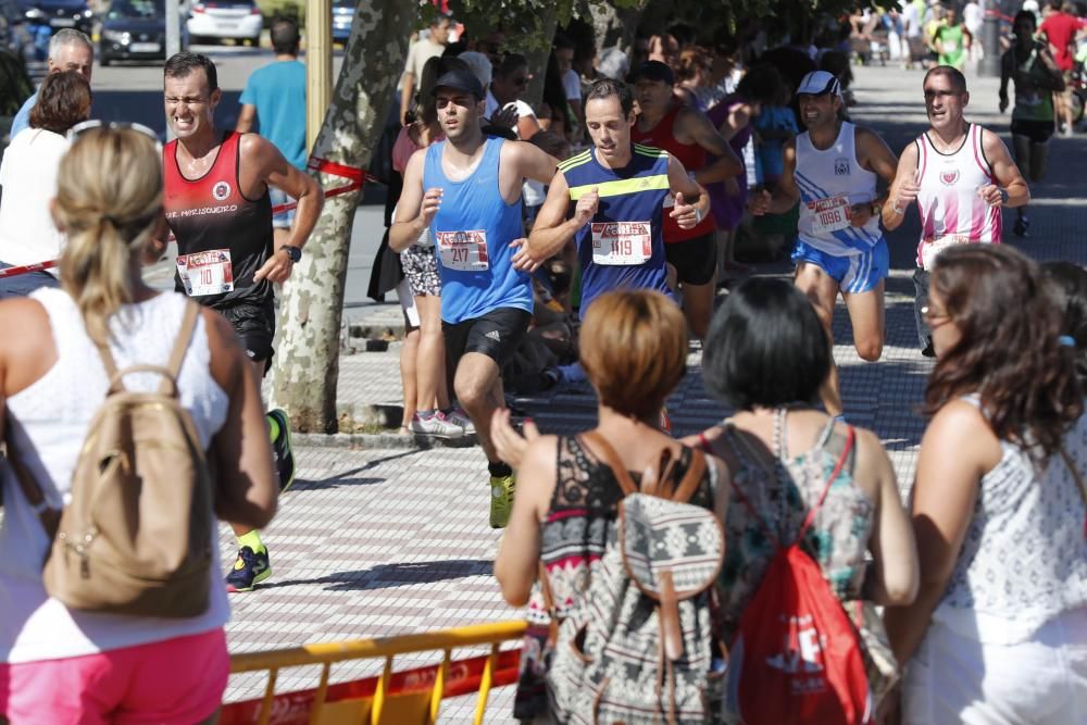 Más de 1.800 corredores participaron en la mañana del sábado en la prueba Andar e Correr, con un recorrido de 10 kilómetros por el Camino Portugués de Baiona.