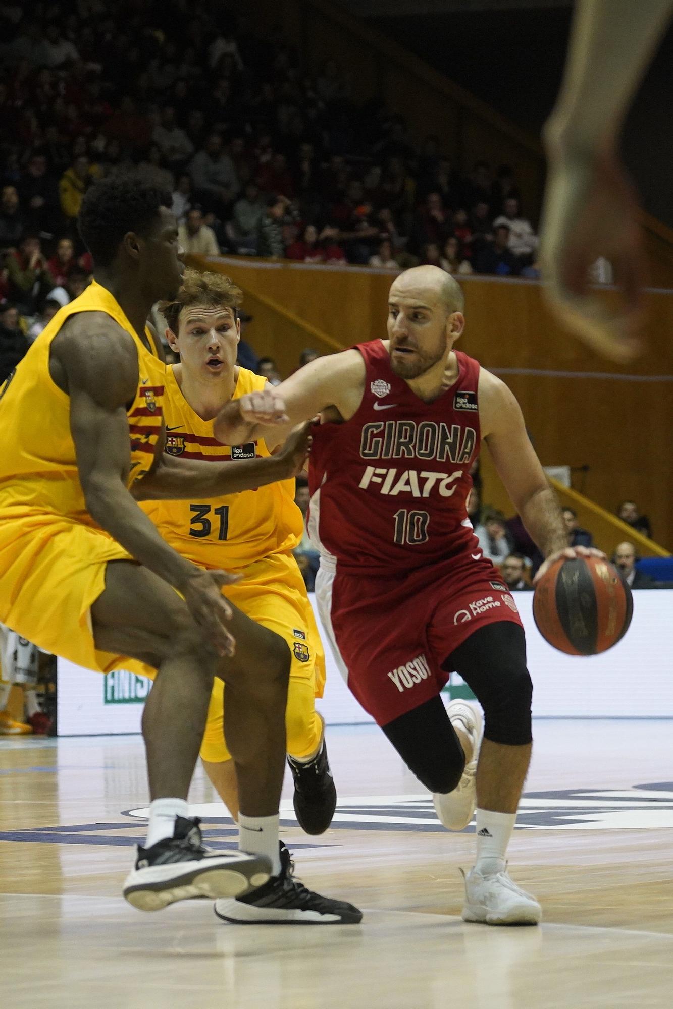 Les millors imatges del Bàsquet Girona - Barça