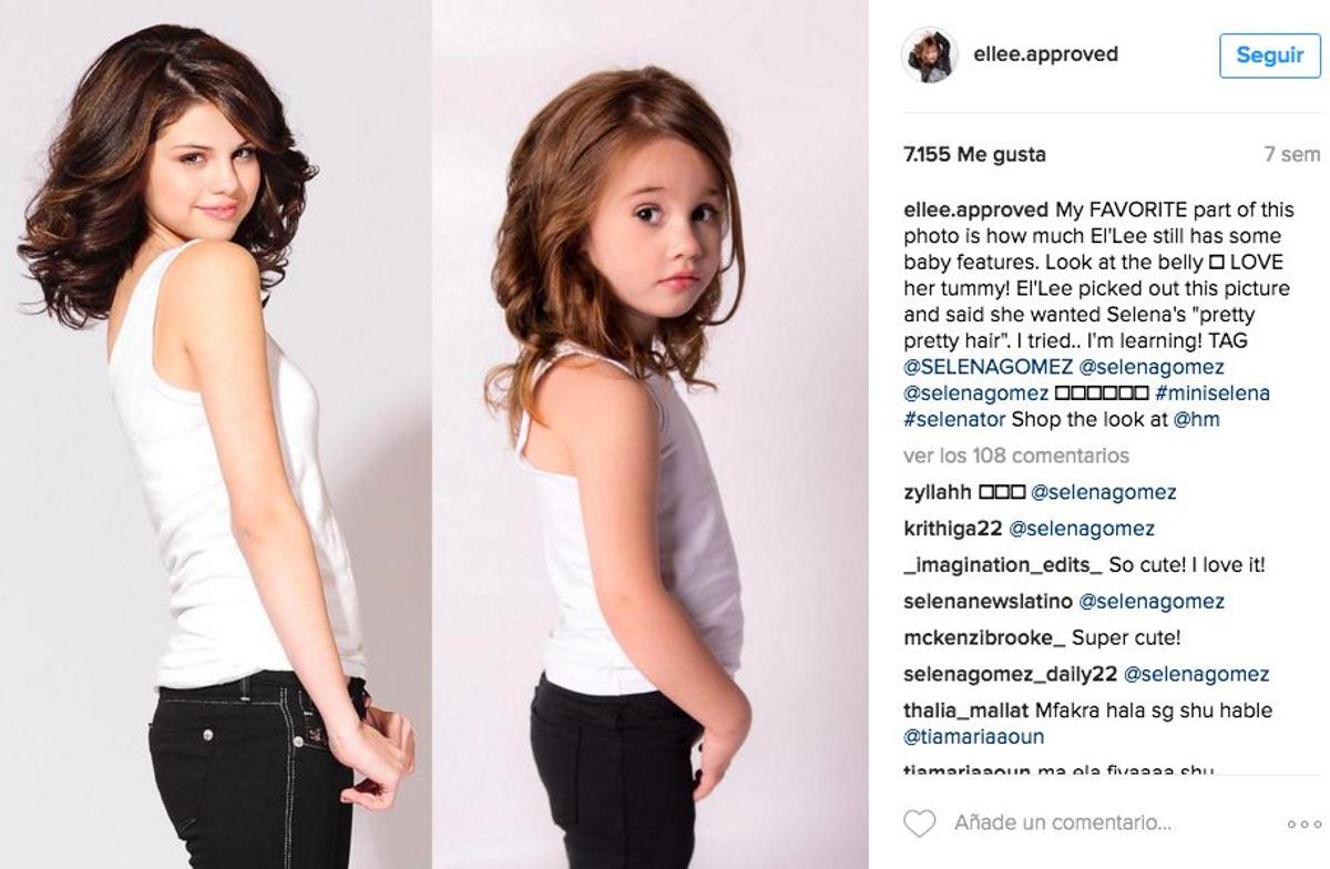 Conoce a la mini Selena de instagram