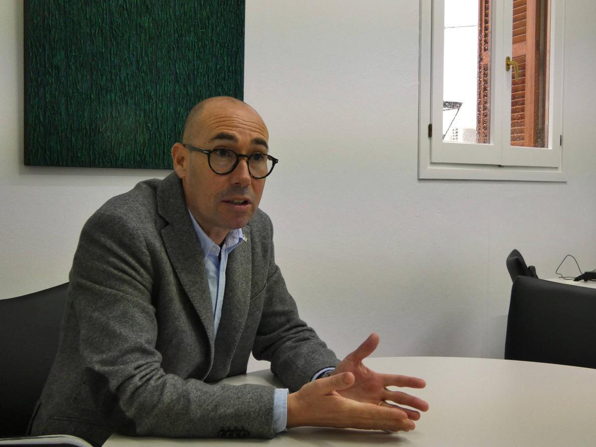 El presidente del Consell de Formentera, Óscar Portas. | C.I.F.