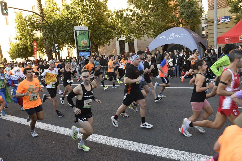 La San Silvestre 2025 en Murcia, en fotografías