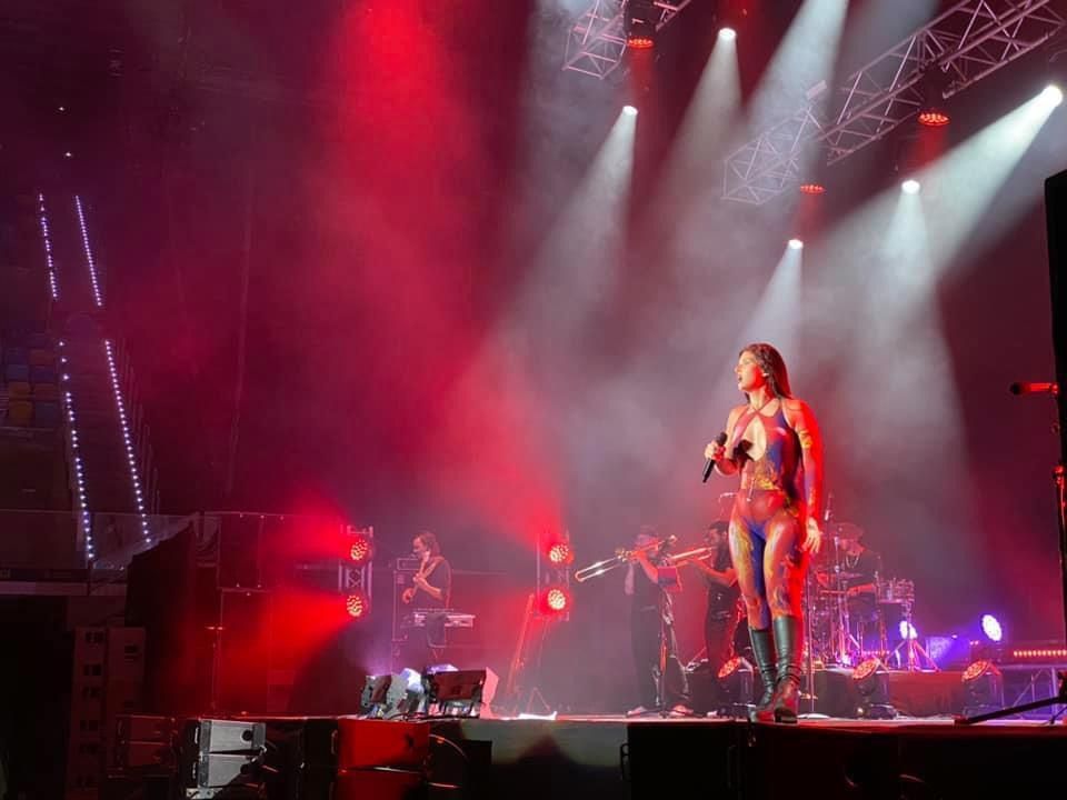 Concierto de Nathy Peluso en el Gran Canaria Arena