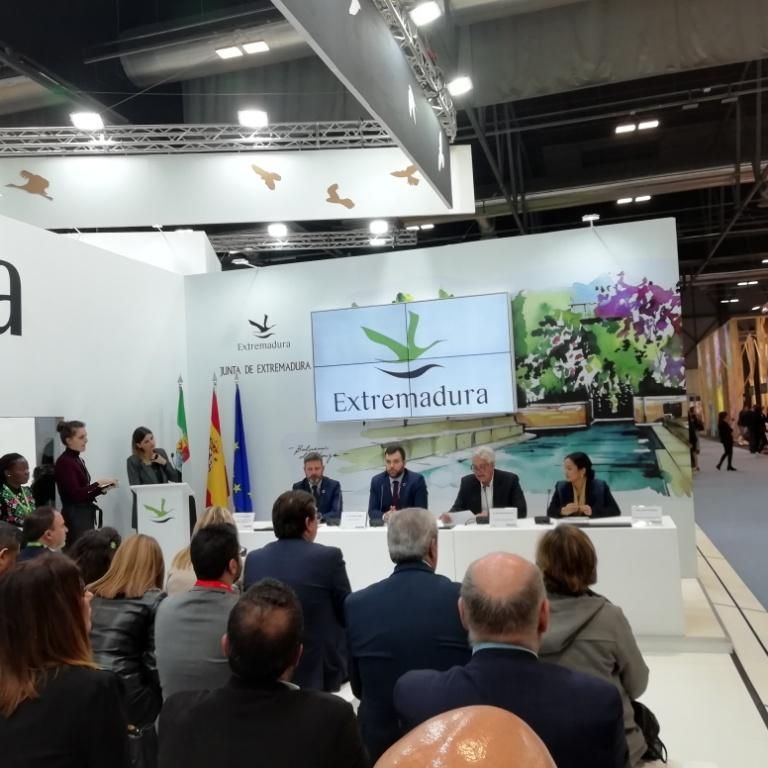 Extremadura ofrece en Fitur un turismo sostenible y de calidad