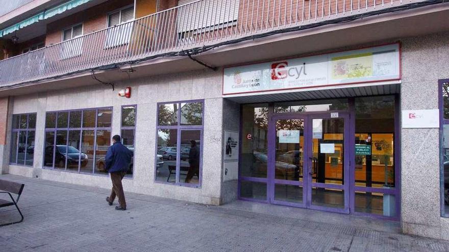 Exterior de las oficinas que serán reformadas.