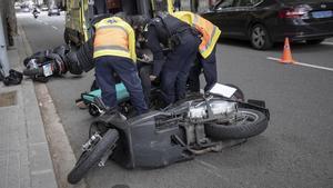 Moren dos motoristes en accidents de trànsit a Catalunya