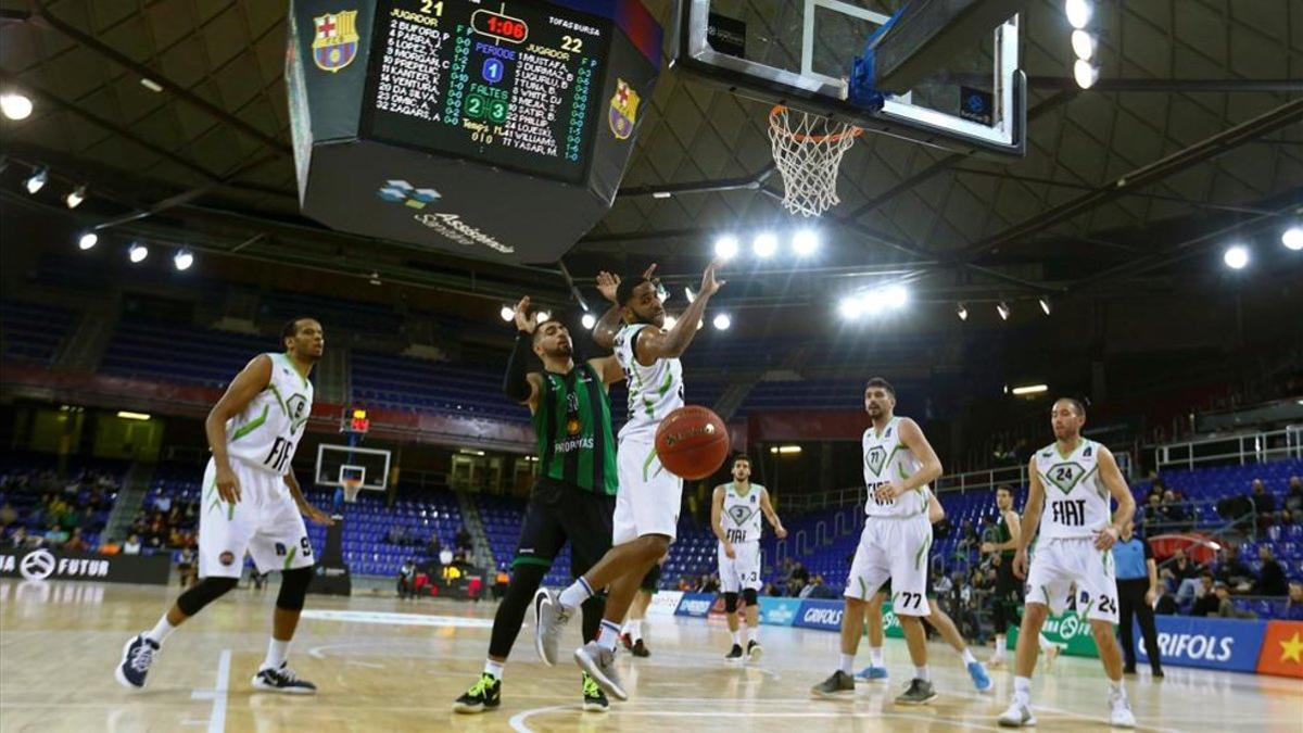 Tras jugar en el Palau en Eurocopa, la Penya vuelve al Olímpic