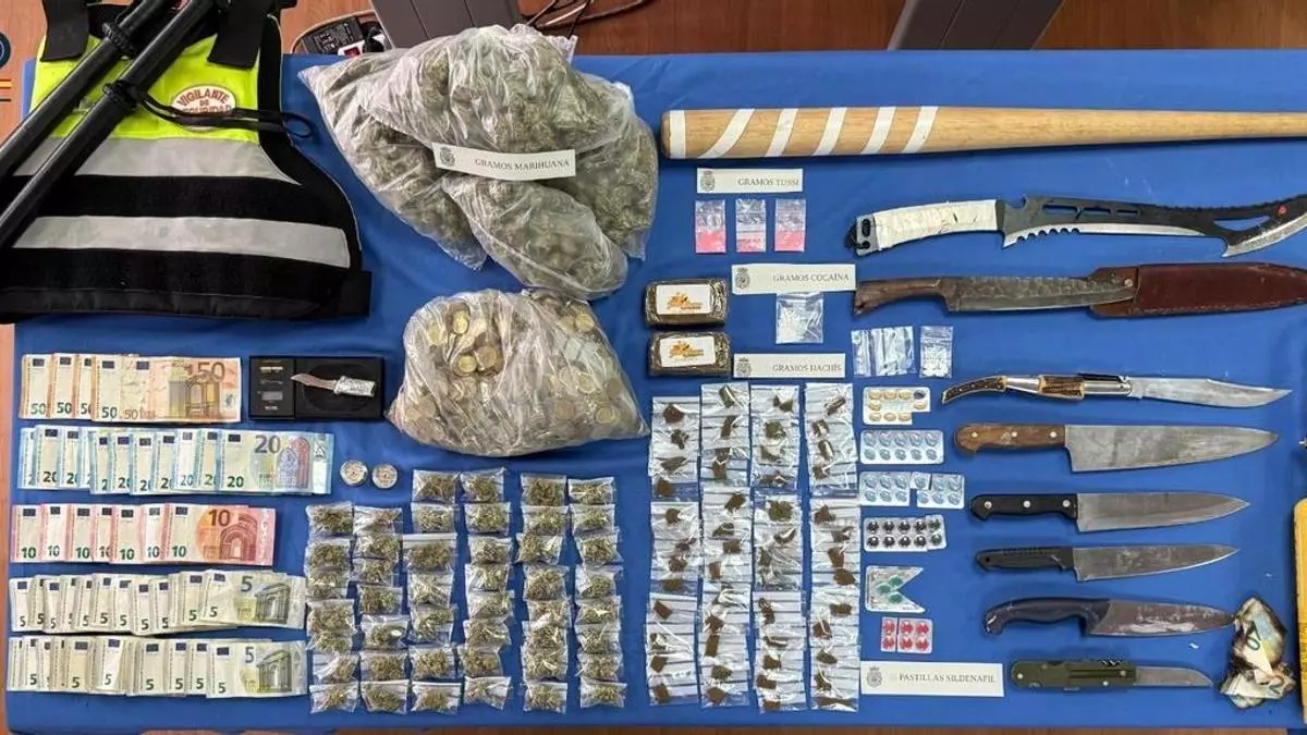 La Policía desmantela un narcopiso bunkerizado en Son Gotleu
