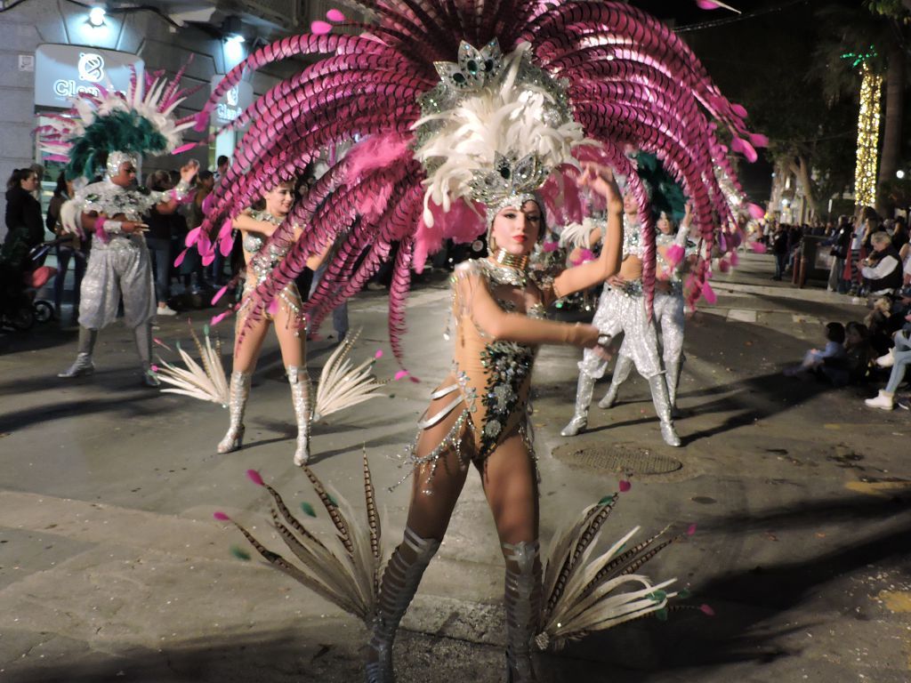 Revive la última noche del Carnaval de Águilas 2024, en imágenes