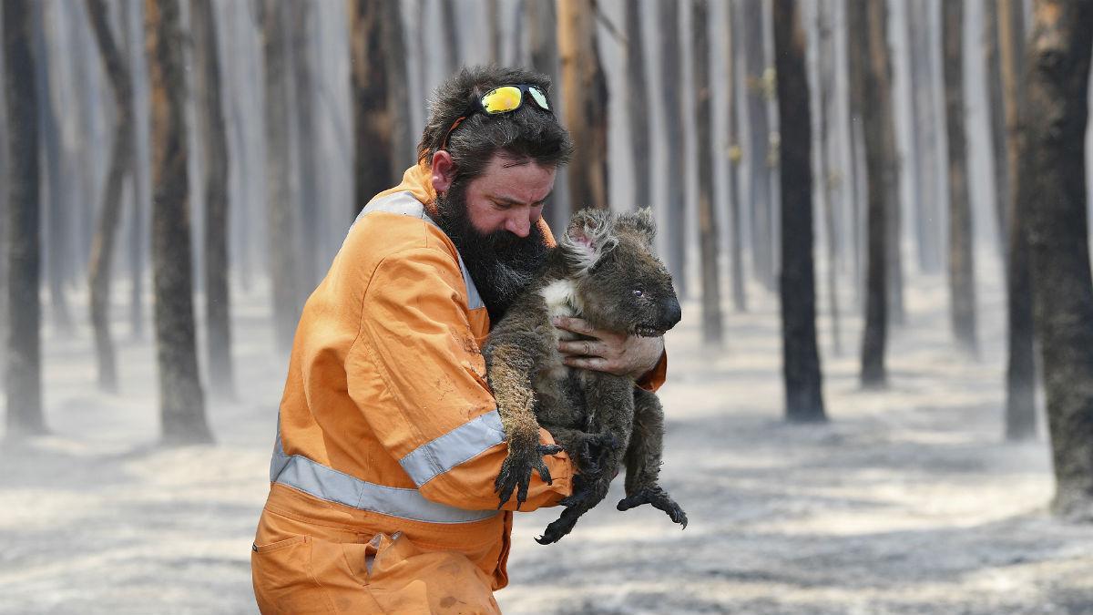 El fuego arrasa Australia