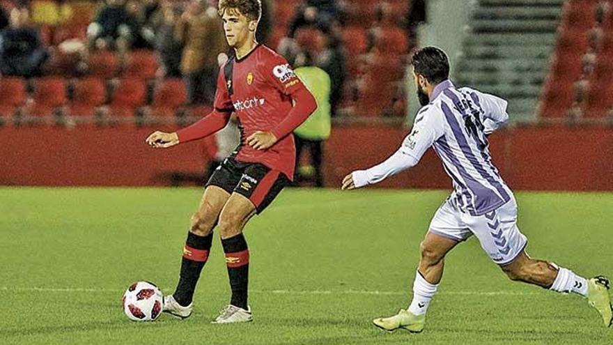 El central Pablo Ramon debutÃ³ con el primer equipo del Real Mallorca en la Copa del Rey.