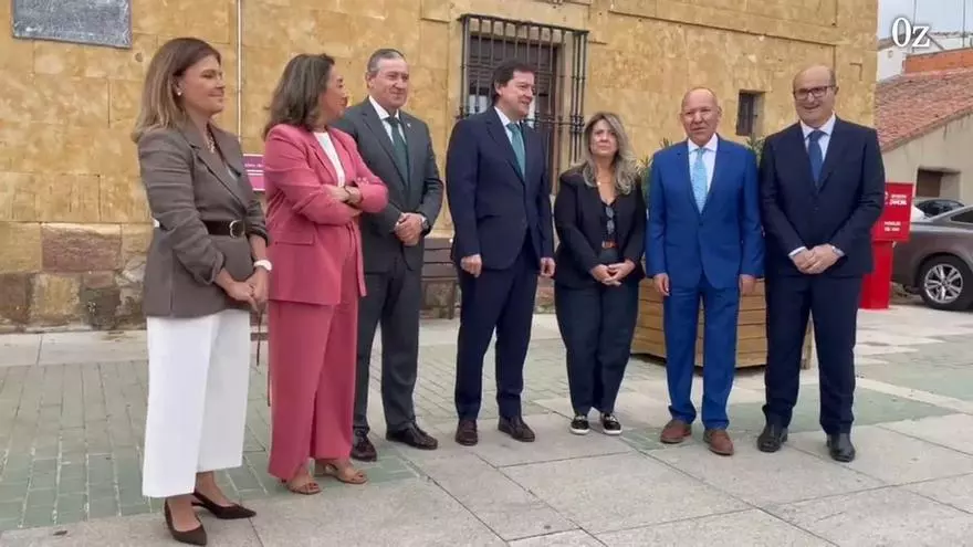 La mejora del abastecimiento de agua del alfoz de Zamora ya es realidad: Mañueco presenta su puesta en marcha