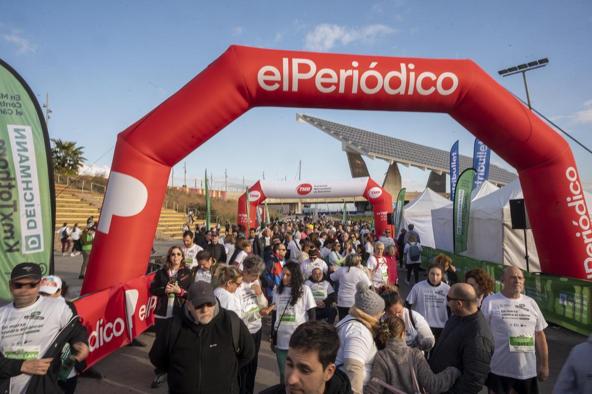 Barcelona corre contra el cáncer en el Fòrum