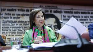 Margarita Robles comparece ante la Comisión de Defensa