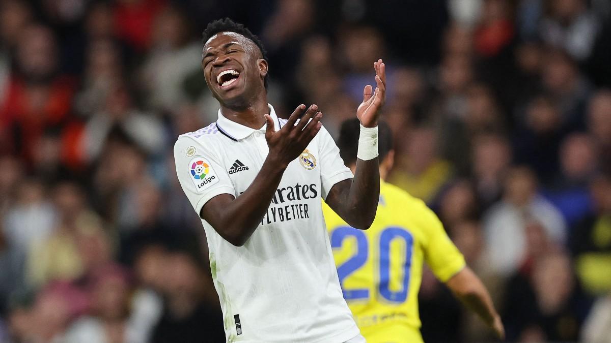 Vinicius, durante el partido contra el Cádiz