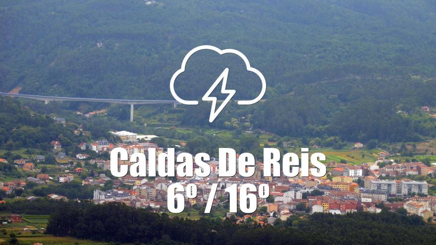 El tiempo en Caldas de Reis: previsión meteorológica para hoy, domingo 28 de abril
