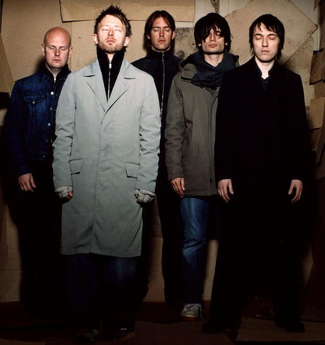 Los componentes de Radiohead.