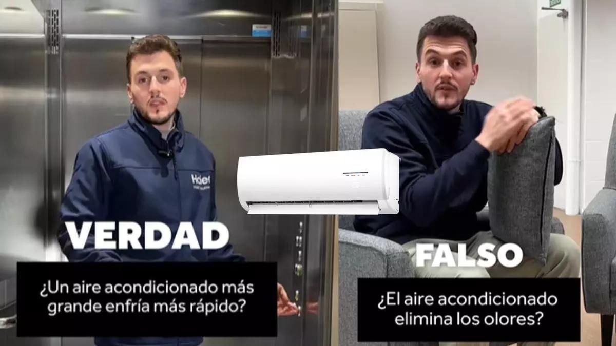 El aire acondicinado gasta más cuando se enciende