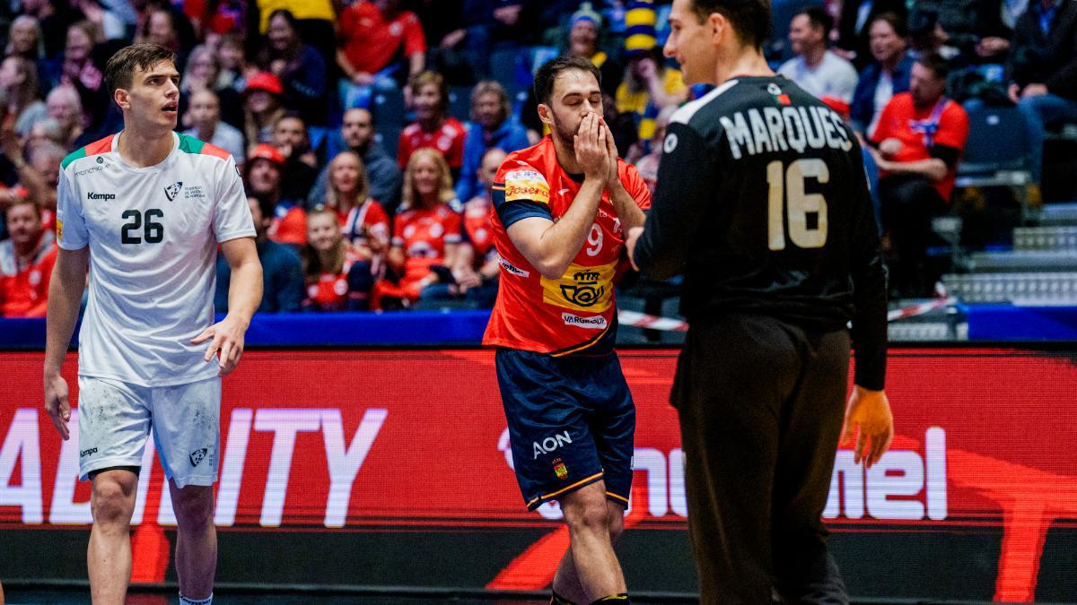 Ian Tarrafeta, este viernes contra Portugal