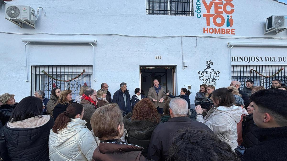 Inauguración de la sede de Proyecto Hombre en Hinojosa del Duque.
