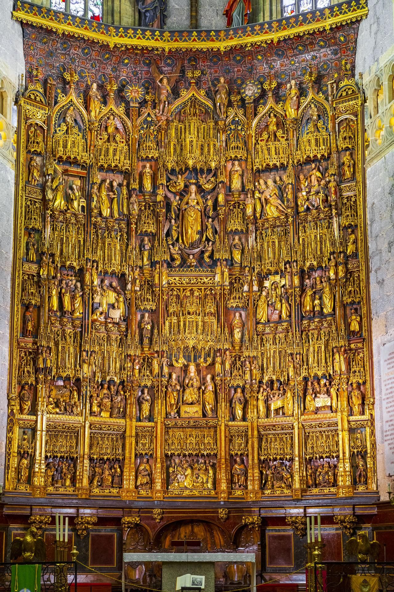 Retablo de Santa María de la Asunción, en Lekeitio.