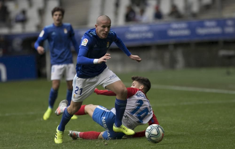 El derbi entre Oviedo y Sporting en imágenes