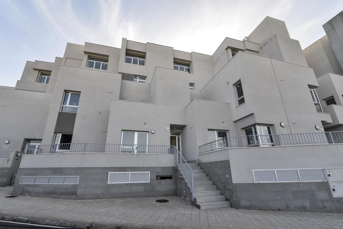 Grupo de viviendas impulsadas por Visocan en Gran Canaria.