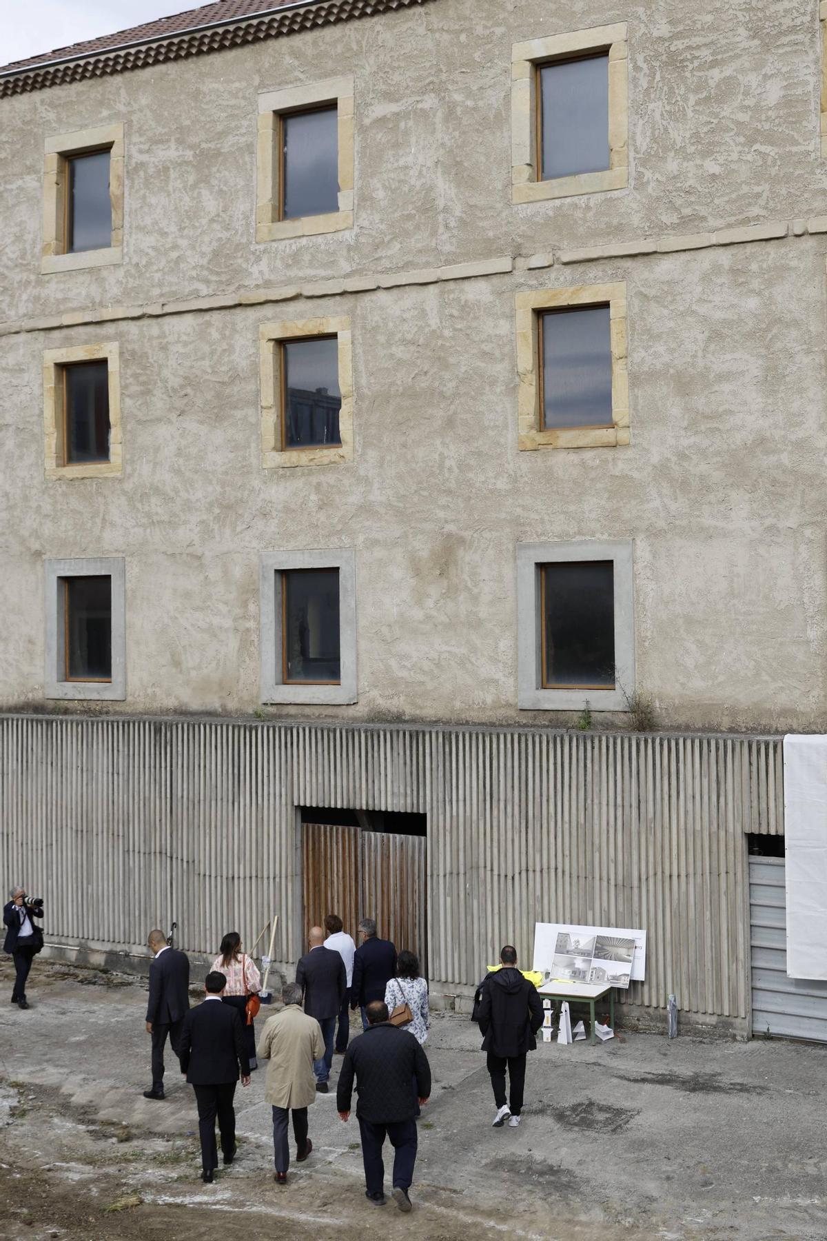 EN IMÁGENES: Comienzan las obras del futuro Centro de Arte Tabacalera de Gijón