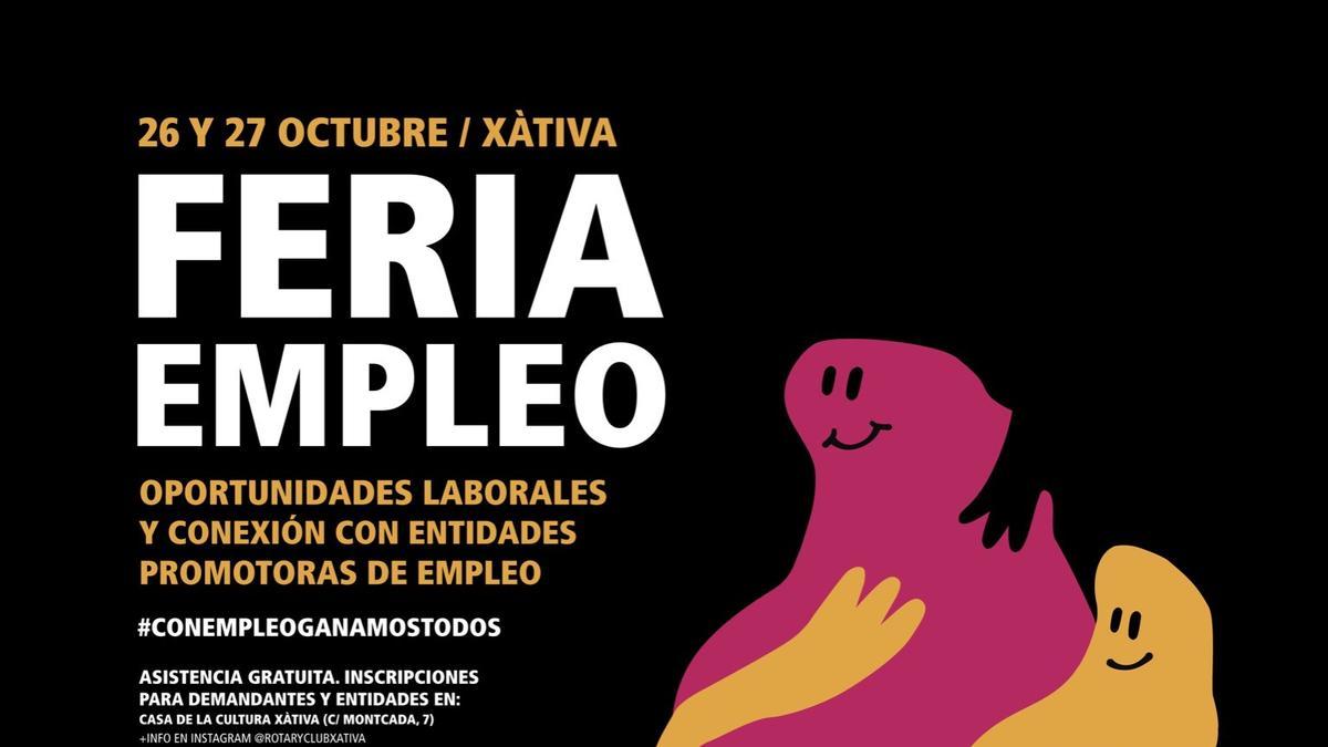 El Rotary Club de Xàtiva organiza una feria de empleo.
