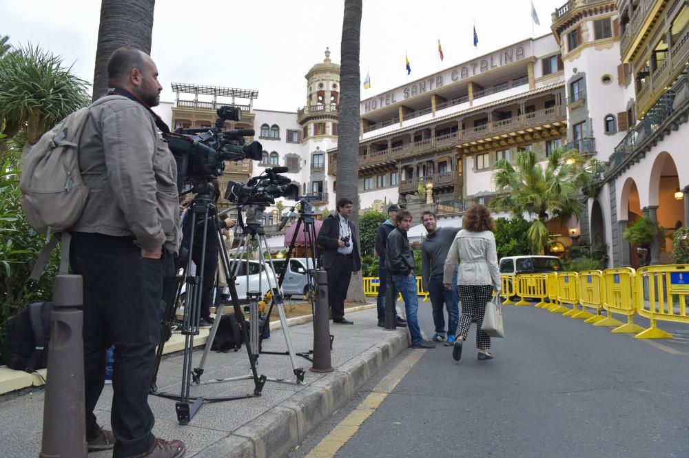 Brad Pitt llega a Gran Canaria