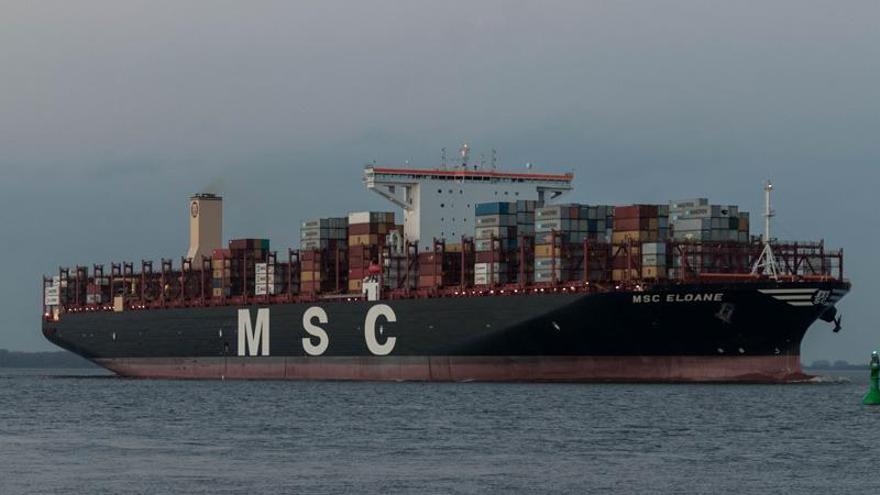 &quot;MSC Eloane&quot;. // Port of Hamburg