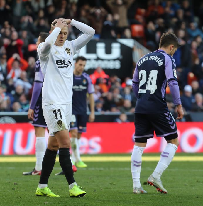 Valencia CF - Real Valladolid, en imágenes