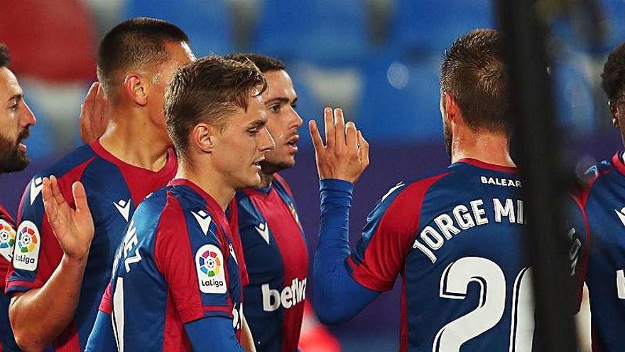 Buenas noticias en la convocatoria del Levante contra el EIbar