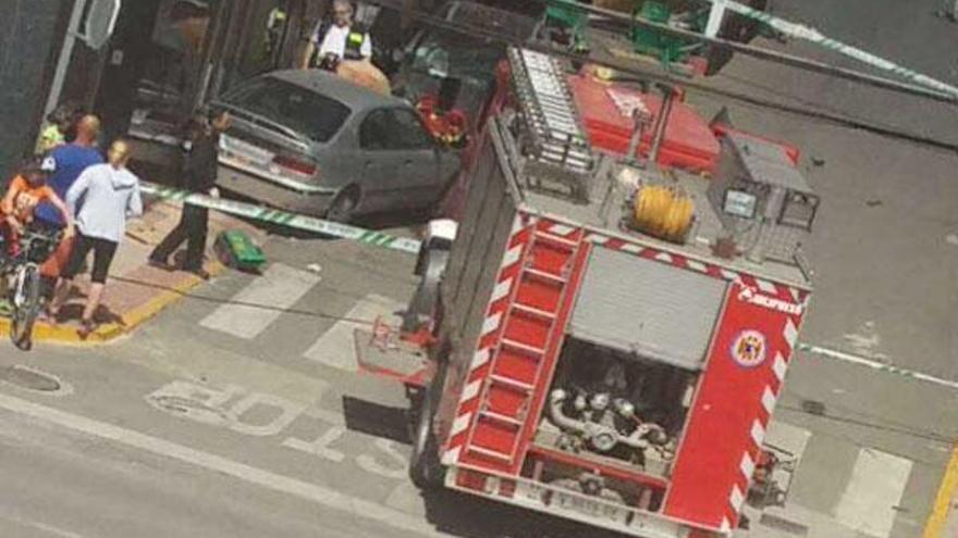 Un joven muere tras ser arrollado por un coche en una terraza en Navarrés