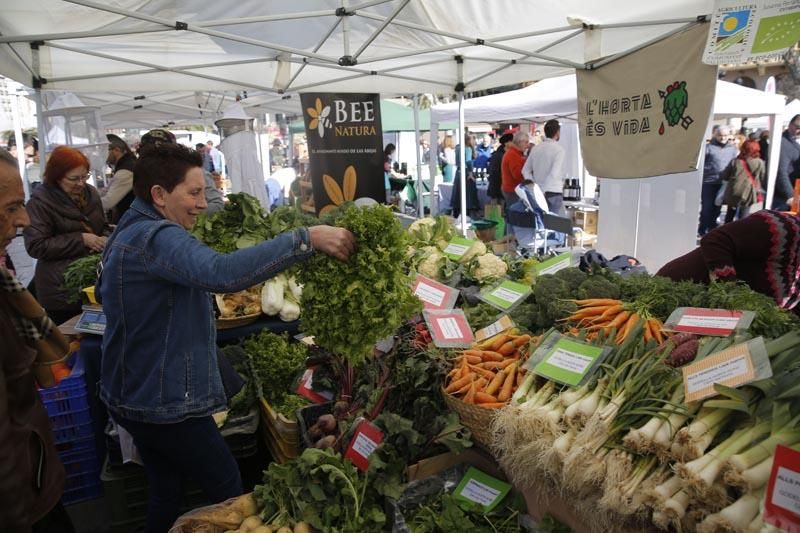 Los productos de proximidad llegan a la ciudad en "De l'horta a la plaça"