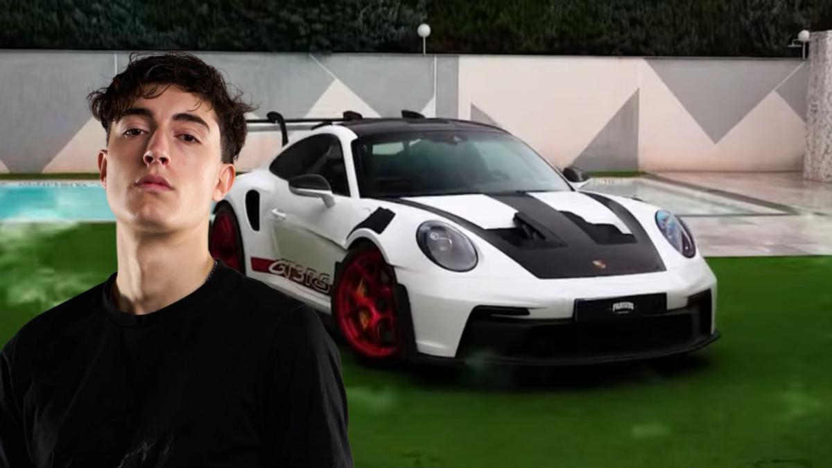 'Yosoyplex' enseña su nuevo Porsche