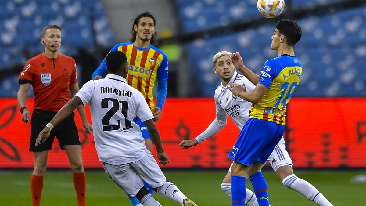 Supercopa de Espana semi-final - Real Madrid vs Valencia