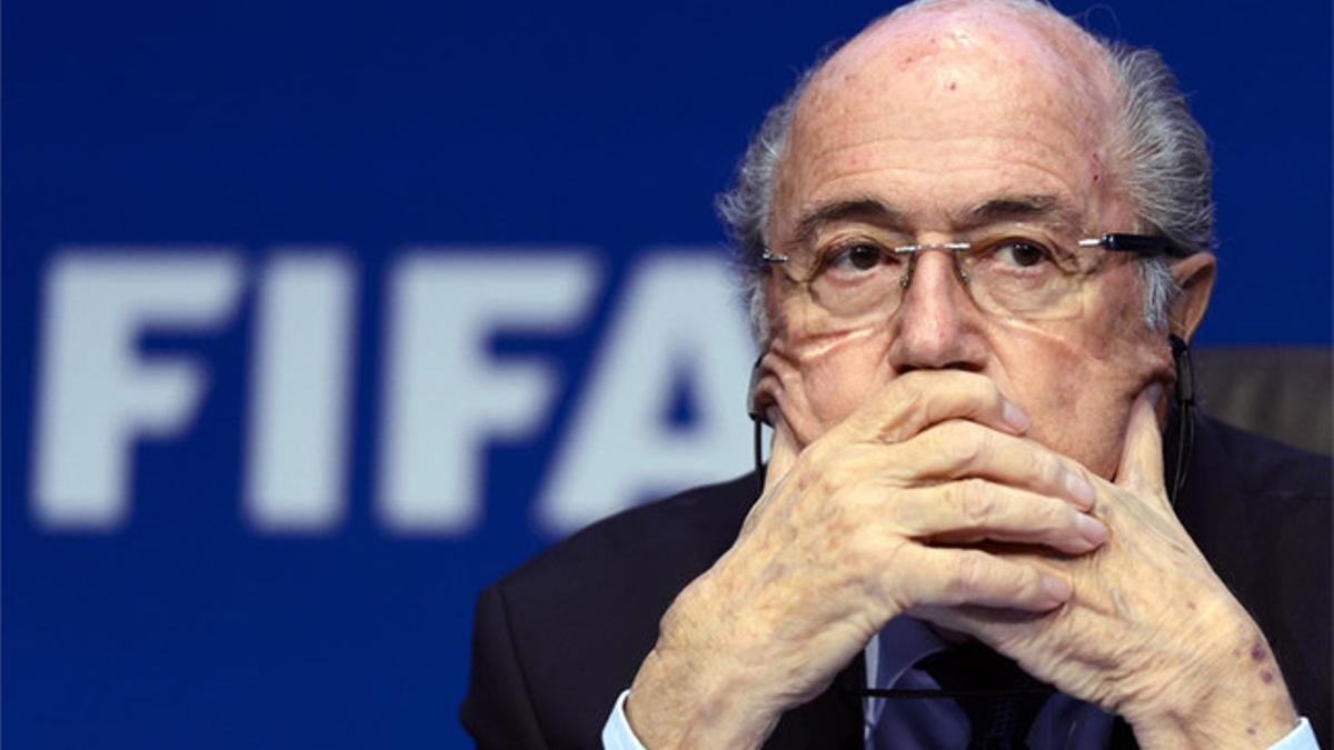 Blatter se muestra tranquilo tras las acusaciones de corrupción sobre él