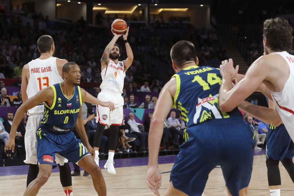 Semifinales del Eurobasket: España - Eslovenia